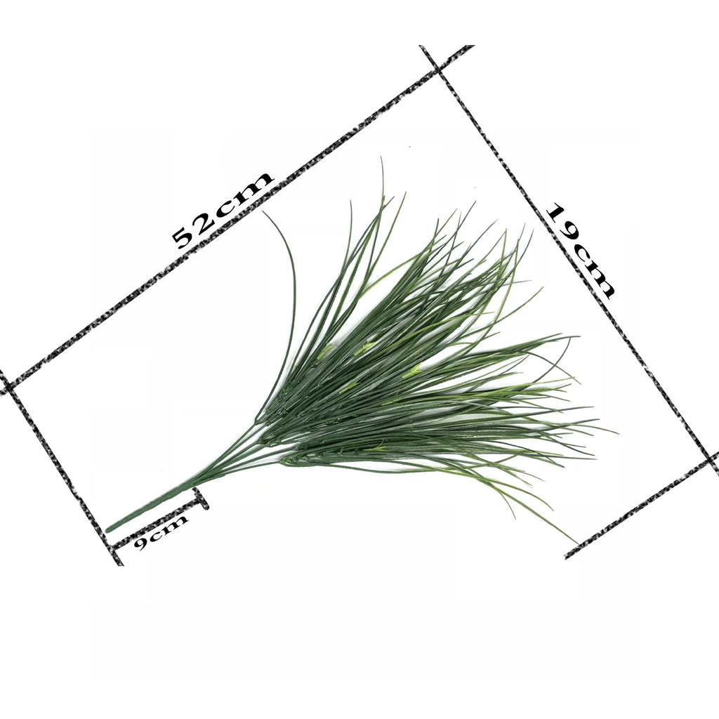 Dlight Decor Onion Grass Bunch for Natural Green Wall and Home Decor