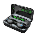 LED Digital Display Wireless Earphonewith Charging Case 9D Bluetooth 5.0 Waterproof Wireless Headset Noise Reduction Headphone