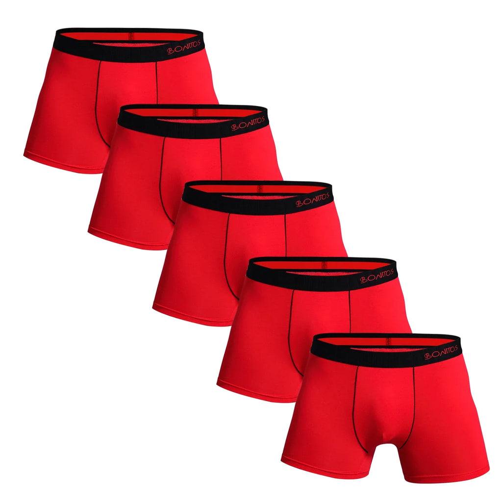 5pcs Pack Men Cotton Underwear Boxers
