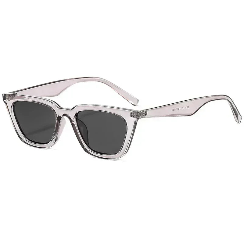 Classic Black Vintage Cat Eye Sunglasses Women Brand Designer Simplicity Elegant Small Frame Sun Glasses Men Trend Eyewear UV400