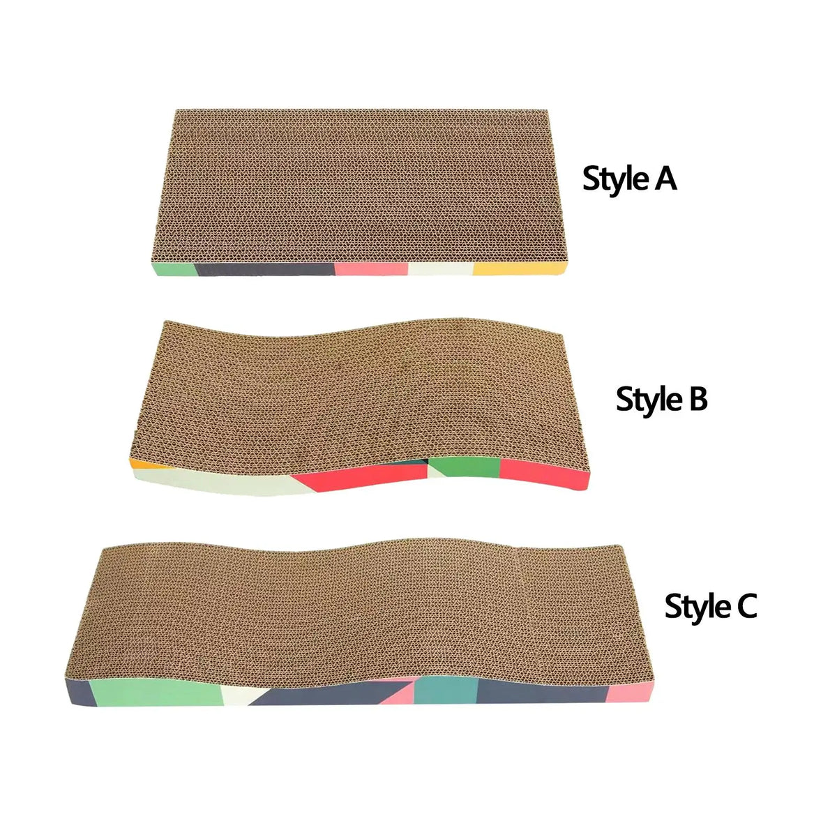 Cat Scratchers Cardboard Corrugated Grind Claws Pet Bed Durable Furniture Protection Cat Sofa for Indoor Cats Kittens Exercise