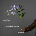 Dlight Decor 95cm Hanging Jasmine Bouquet with Tropical Begonia Flowers