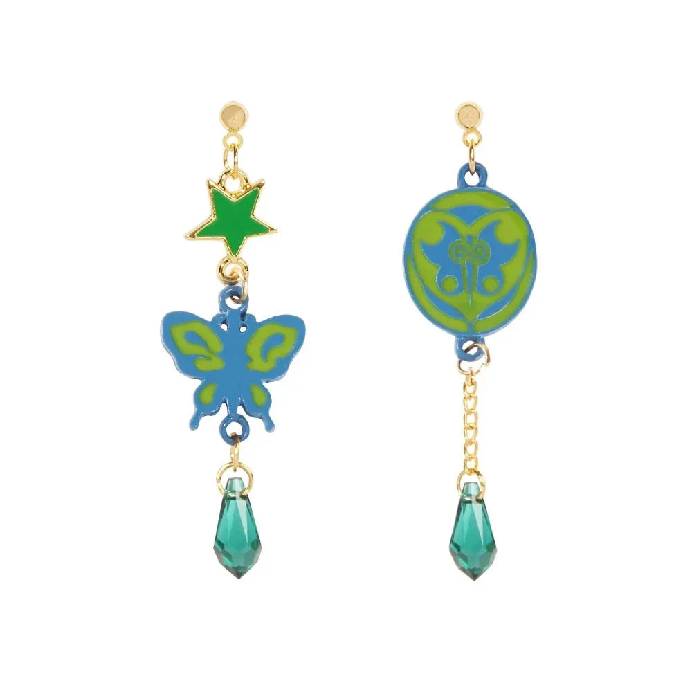 JoJo Bizarre Adventure Cherry Drop Earrings – Anime Cosplay Jewelry