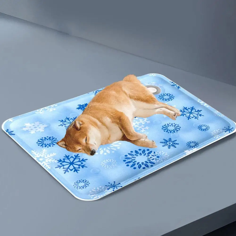 Dog Cooling Mat Summer Pad Mat For Dogs Cat Blanket Sofa Breathable Pet Bed Summer Washable For Small Medium Large Dogs Cat