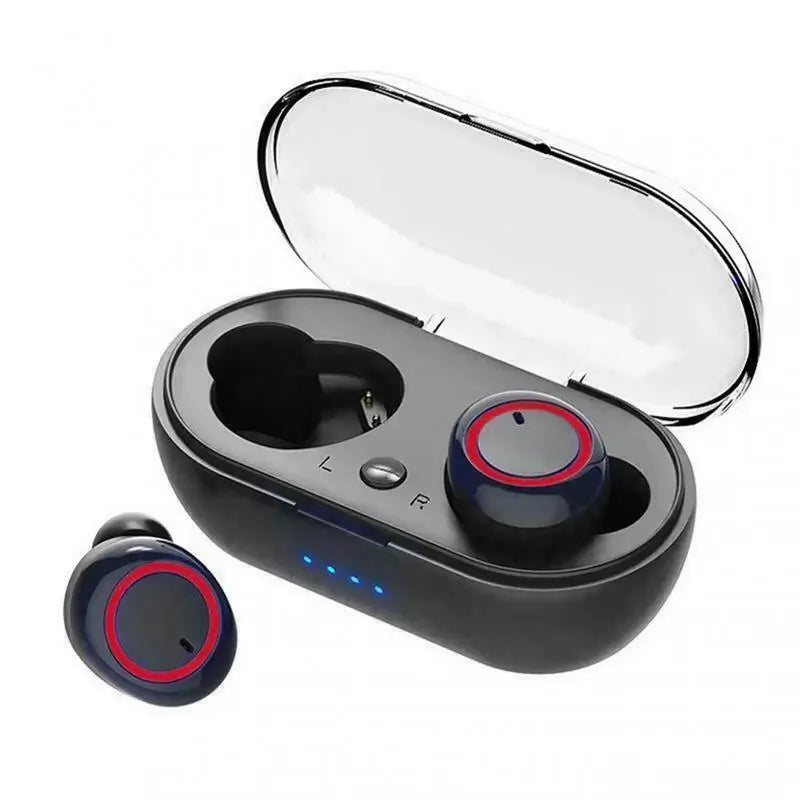 Y50 TWS Bluetooth Earphones Wireless Headset IPX7 Waterproof Deep Bass Earbuds True Wireless Stereo Headphones Sport Earphones