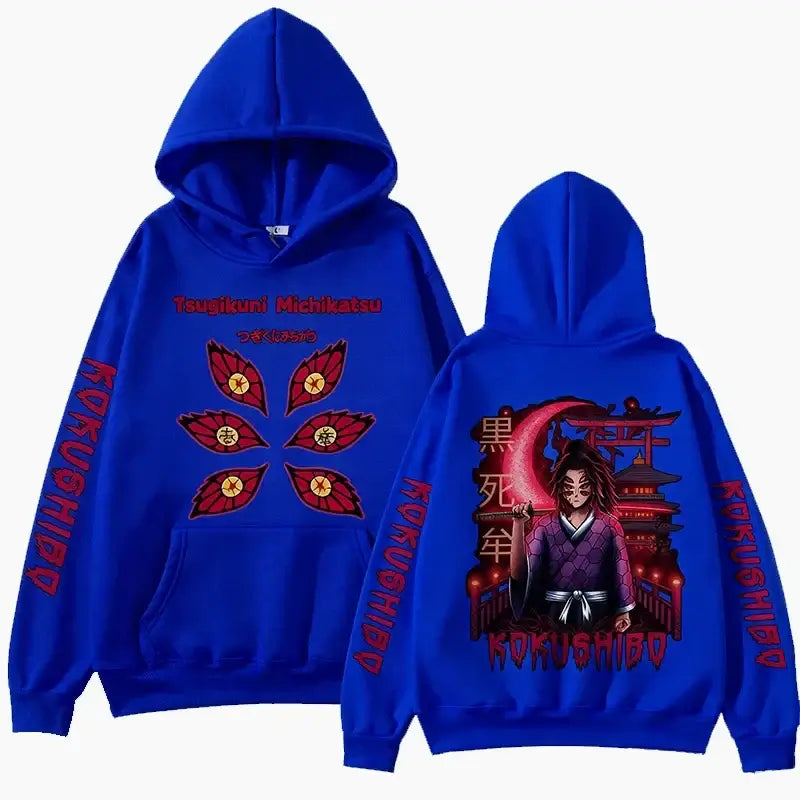 Demon Slayer Hoodie: Harajuku Fleece Streetwear Pullover