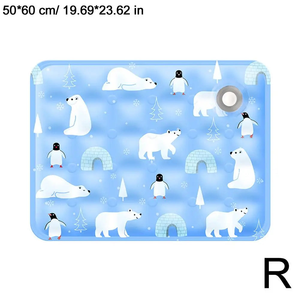 Dog Cooling Mat Summer Pad Mat For Dogs Cat Blanket Sofa Breathable Pet Bed Summer Washable For Small Medium Large Dogs Cat
