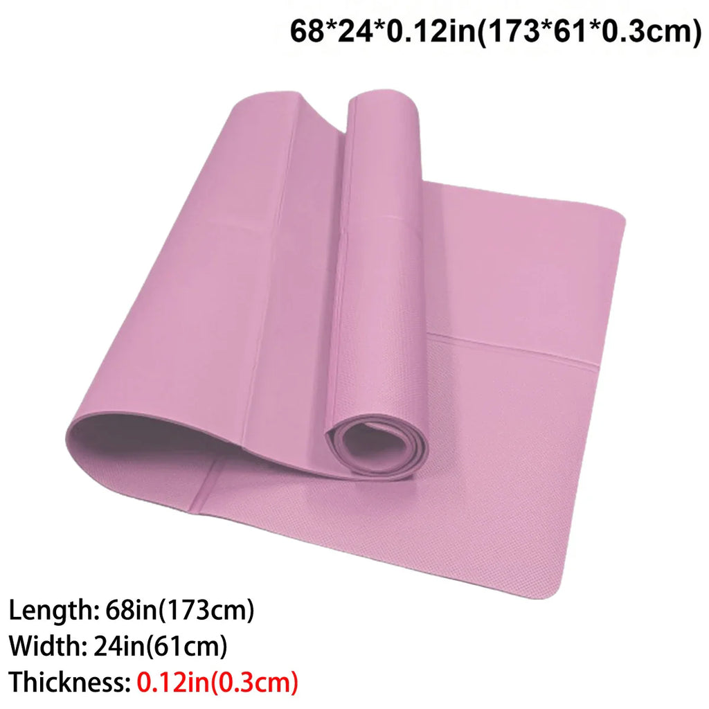 Foldable Yoga Mat Eco Friendly EVA Folding Travel Fitness Exercise Mat 3mm/4mm/6mm Thicknesses for Yoga Pilates & Floor Workouts