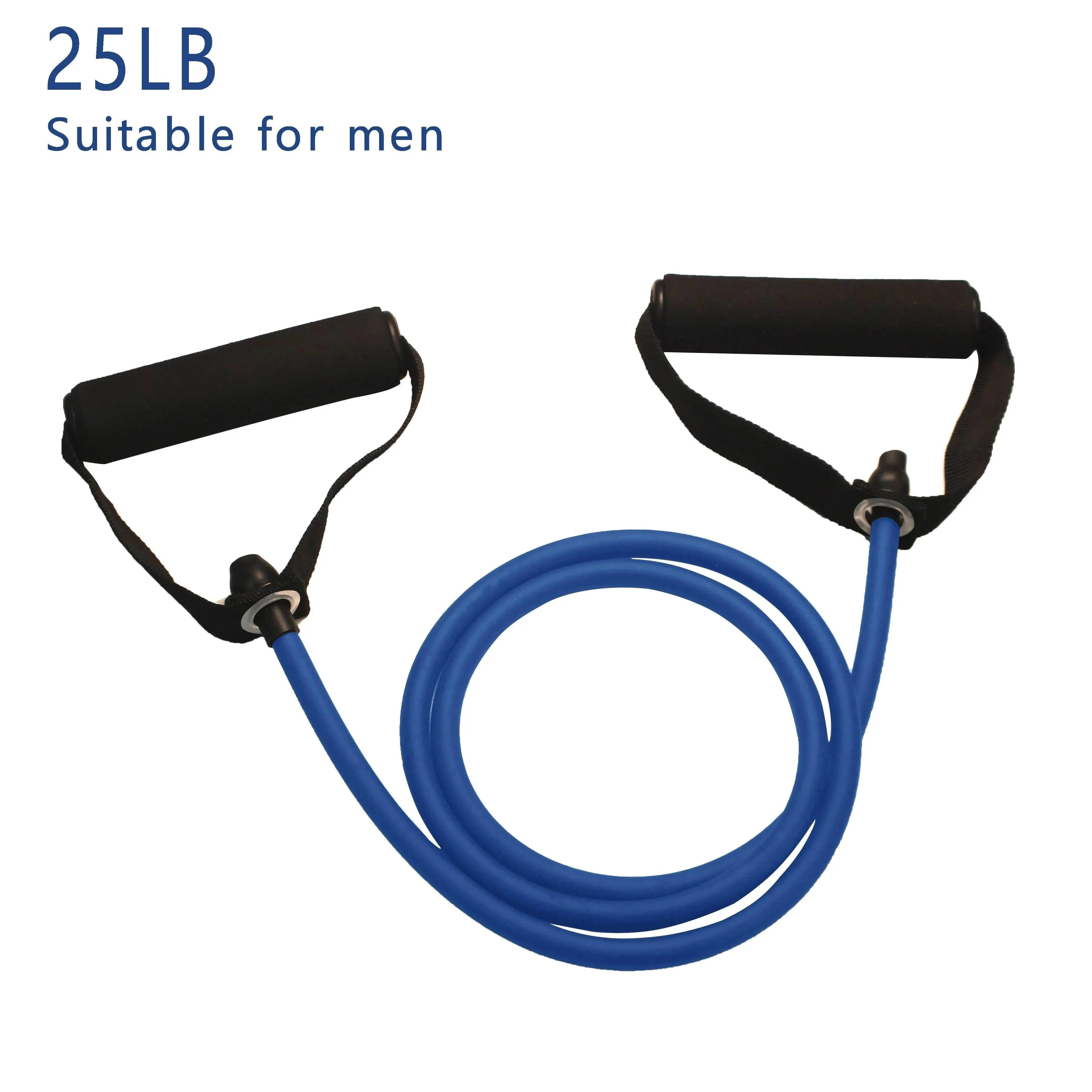 Workout Resistance Bands With Handles Training Equipment At Home