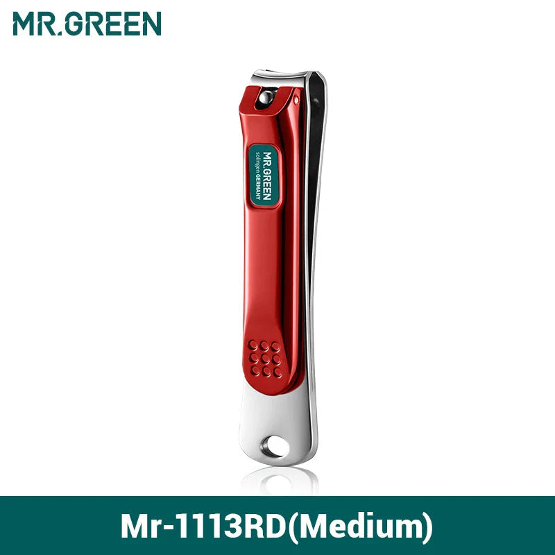 MR.GREEN Stainless Steel Nail Clippers with Nail File