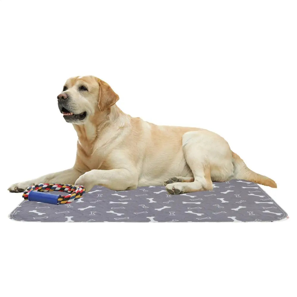Pet Pee Pad Waterproof Washable Puppy Pee Pad Durable Absorbent Pet Bed Mat Reusable Anti-Slip Dog Urine Pad Cat Care Dog Mat