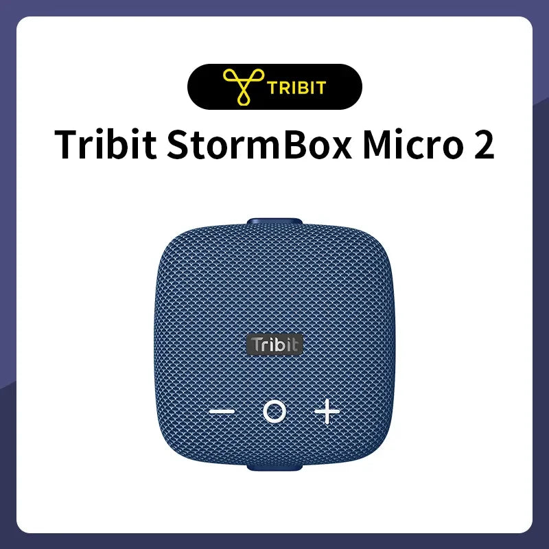 Portable Bluetooth Speaker, IP67 Waterproof, 90dB Deep Bass, Bluetooth 5.3, 12-Hour Playtime, Built-In Strap & Powerbank
