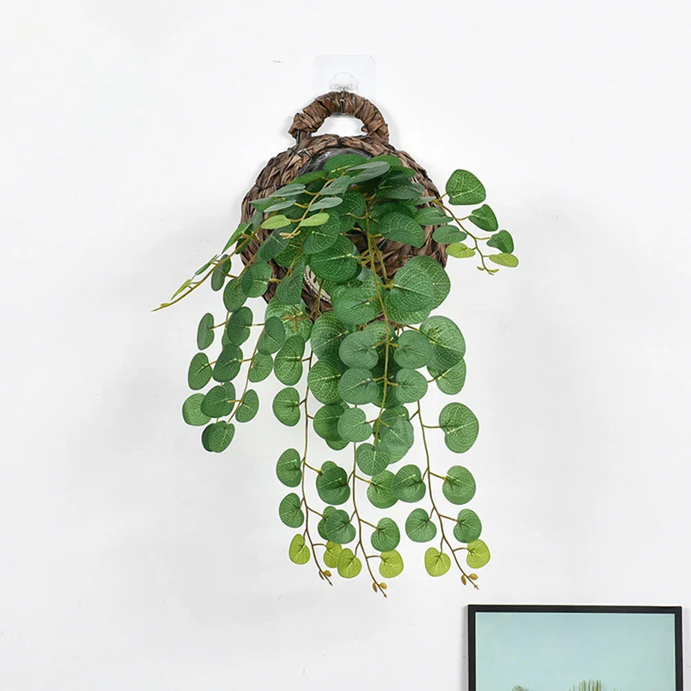 Dlight Decor Eucalyptus Begonia Vines for Hanging Garden and Wall Decor
