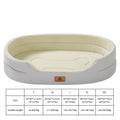 Winter Waterproof Orthopedic Foam Dog Beds for Small Medium Large Dogs Durable Dog Sofa The Pet Bed Washable Removable Cover