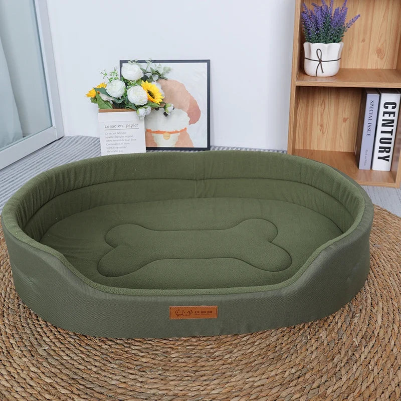 Winter Waterproof Orthopedic Foam Dog Beds for Small Medium Large Dogs Durable Dog Sofa The Pet Bed Washable Removable Cover