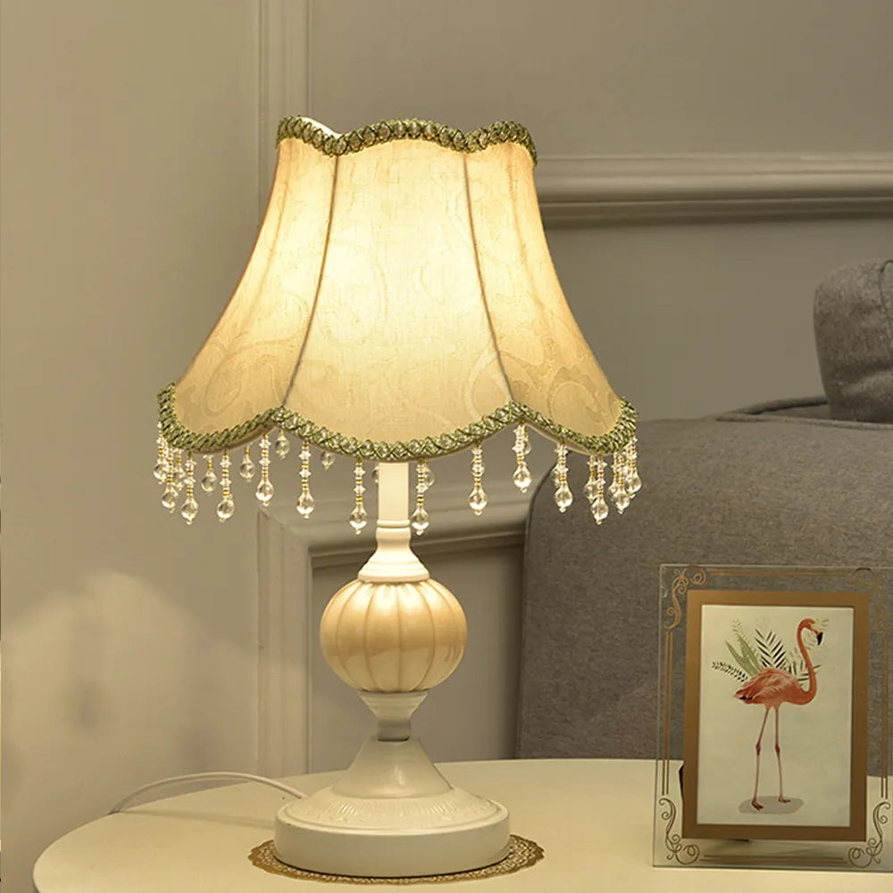 European Style Touch Table Lamp - Modern Romantic Decorative Lighting for Bedroom