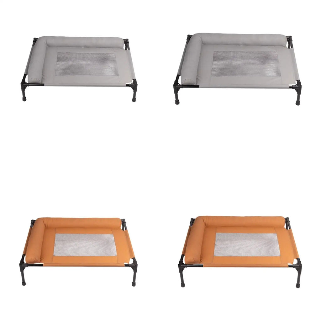 Elevated Pet Bed Multifunctional Outdoor Spacious Heavy Duty Easy Clean Comfortable Indoor Pet Supplies Accessory Metal Frame