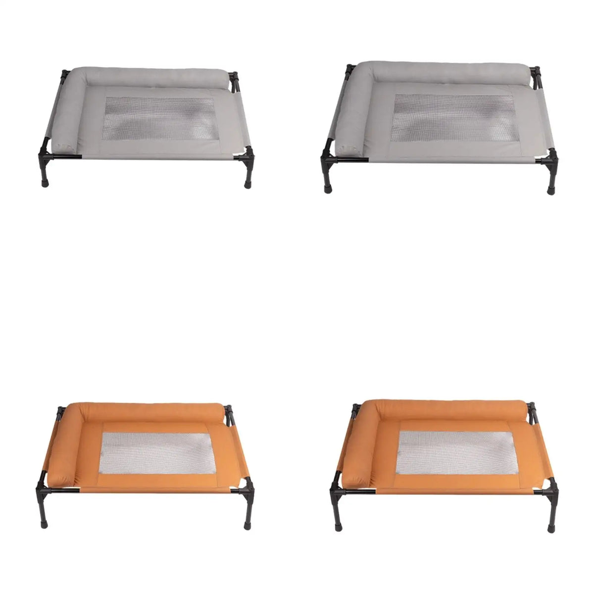 Elevated Pet Bed Multifunctional Outdoor Spacious Heavy Duty Easy Clean Comfortable Indoor Pet Supplies Accessory Metal Frame