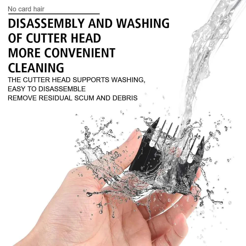 Pet Hair Clipper Grooming Trimmer Set – Professional Cordless Clippers