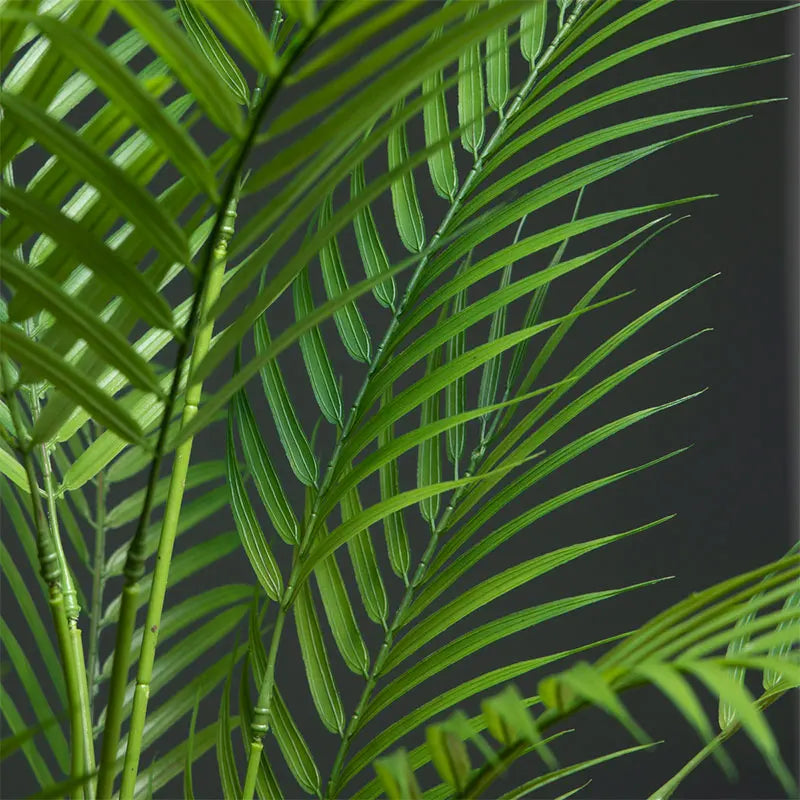 Dlight Decor 120cm Tall Palm Tree Branch with Coconut Leaves for Home and Office Decor