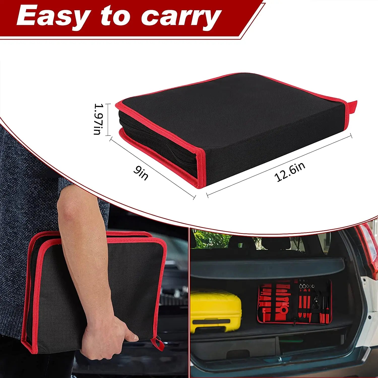 Car Trim Removal Tool Kit 5/11/41/161-Piece Auto Interior Door Panel Radio Stereo Dash Tools