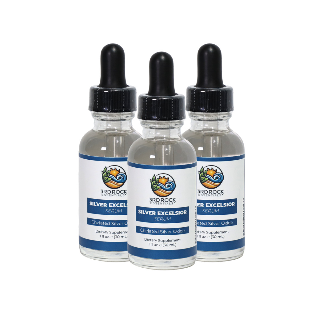Silver Excelsior Serum - 4000 PPM Silver Oxide Dietary Supplement