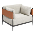 Stirbe Faux Leather Armchair
