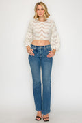 Stevie TUMMY CONTROL HIGH RISE SLIM FLARE JEANS  *Signature*