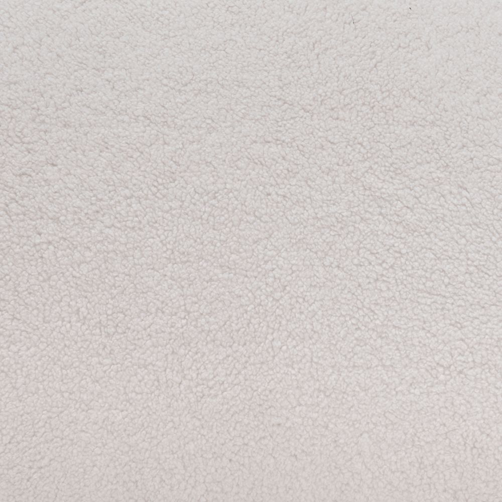 Tibet Shearling Fabric Cream Sofa