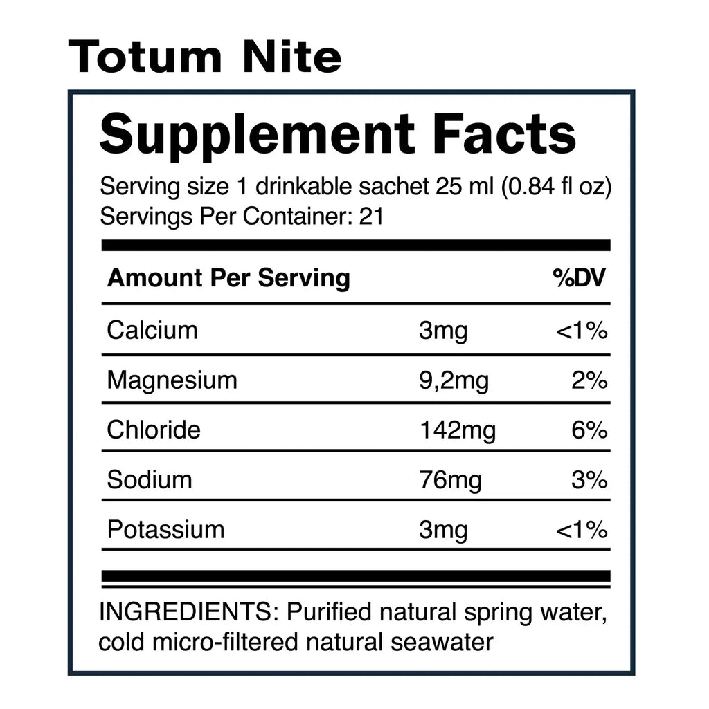 Quinton Totum Nite Isotonic Electrolyte Supplement
