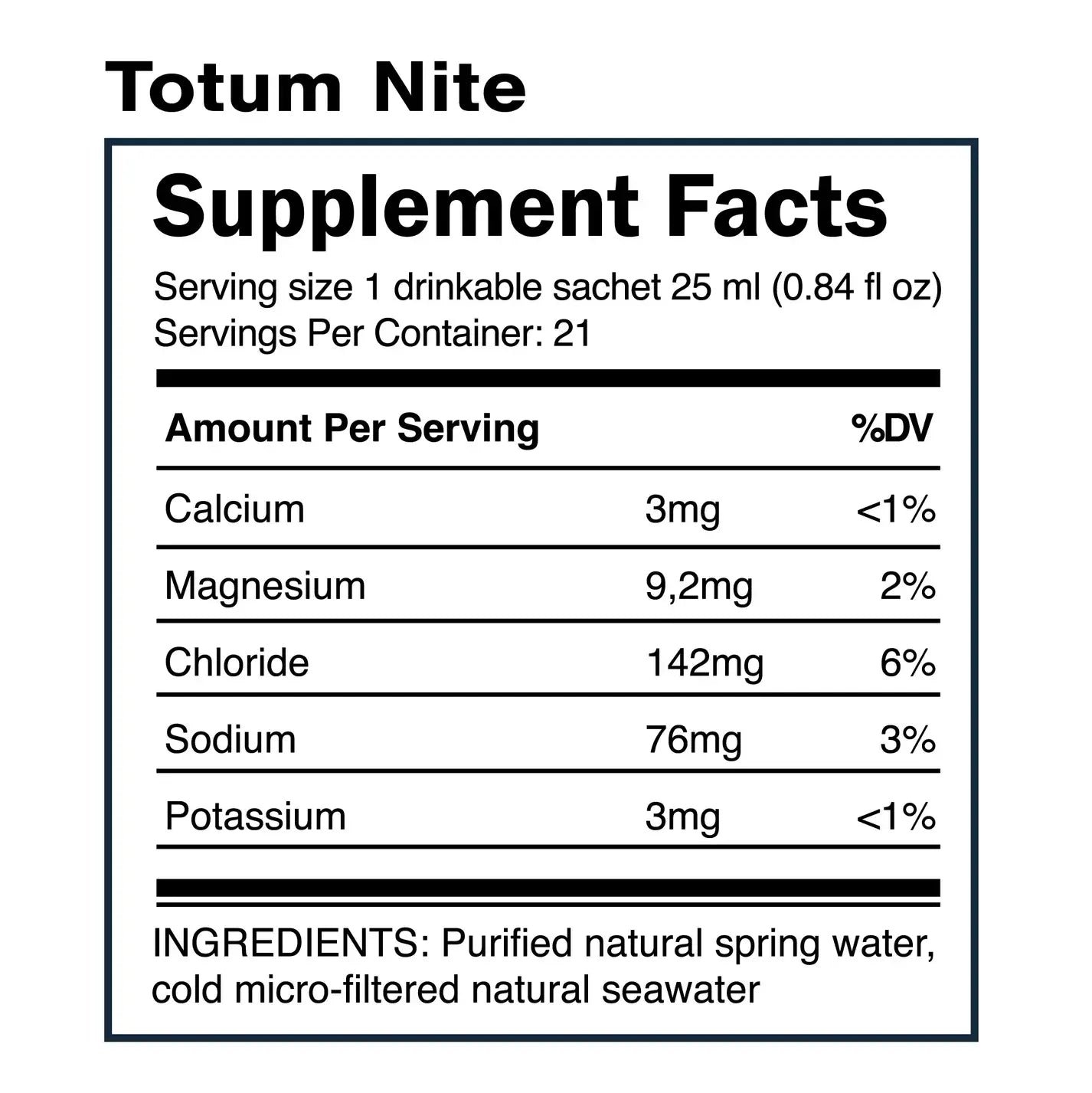 Quinton Totum Nite Isotonic Electrolyte Supplement
