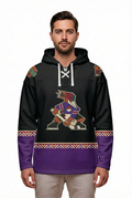 Tucson Roadrunners "Kachina" Alternate AHL Hockey Embroidered Lace Hoodie
