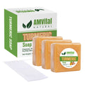 Turmeric Soap Bar for Glowing Skin (3-Pack)