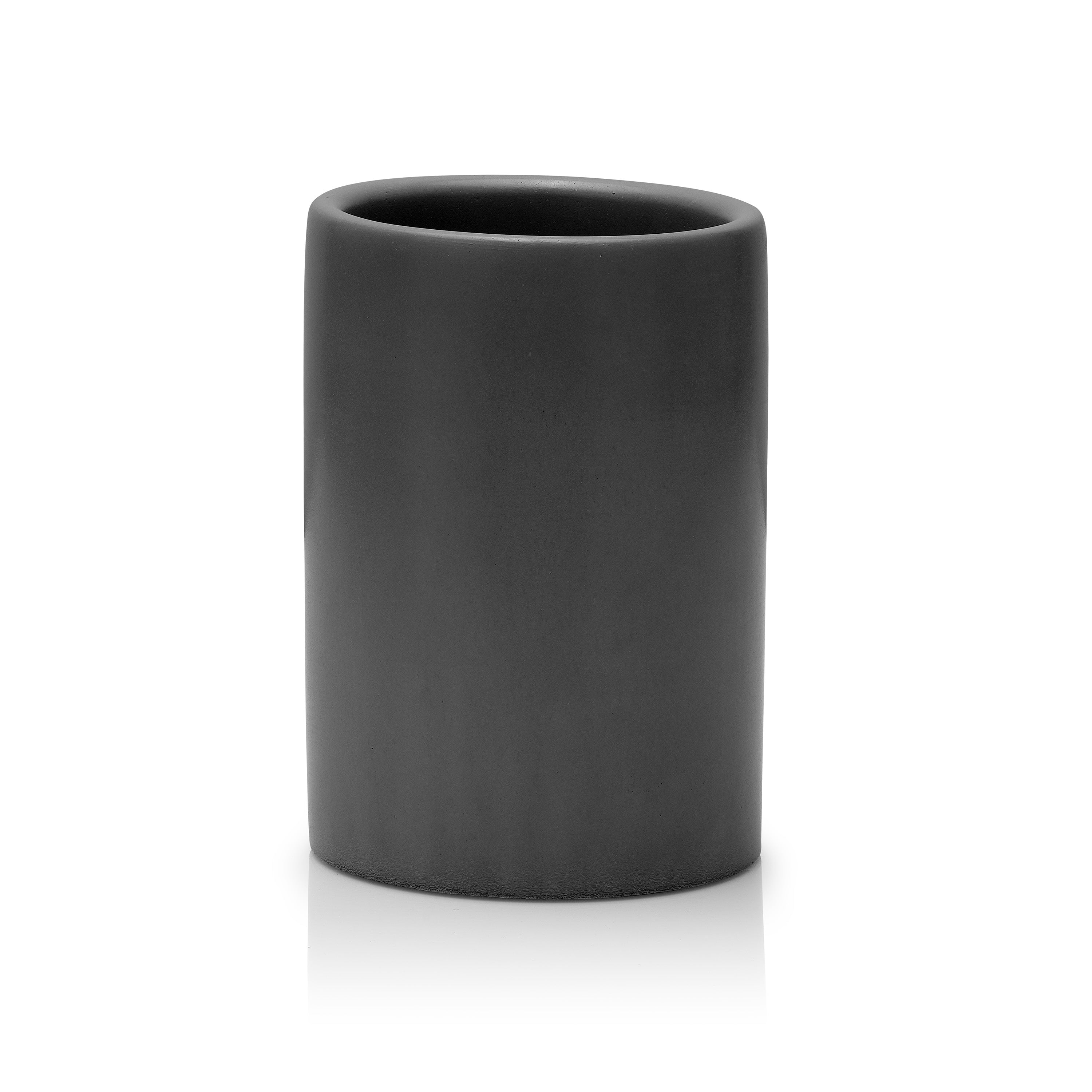 Concrete Utensil Holder / Concrete Wine Chiller: Charcoal