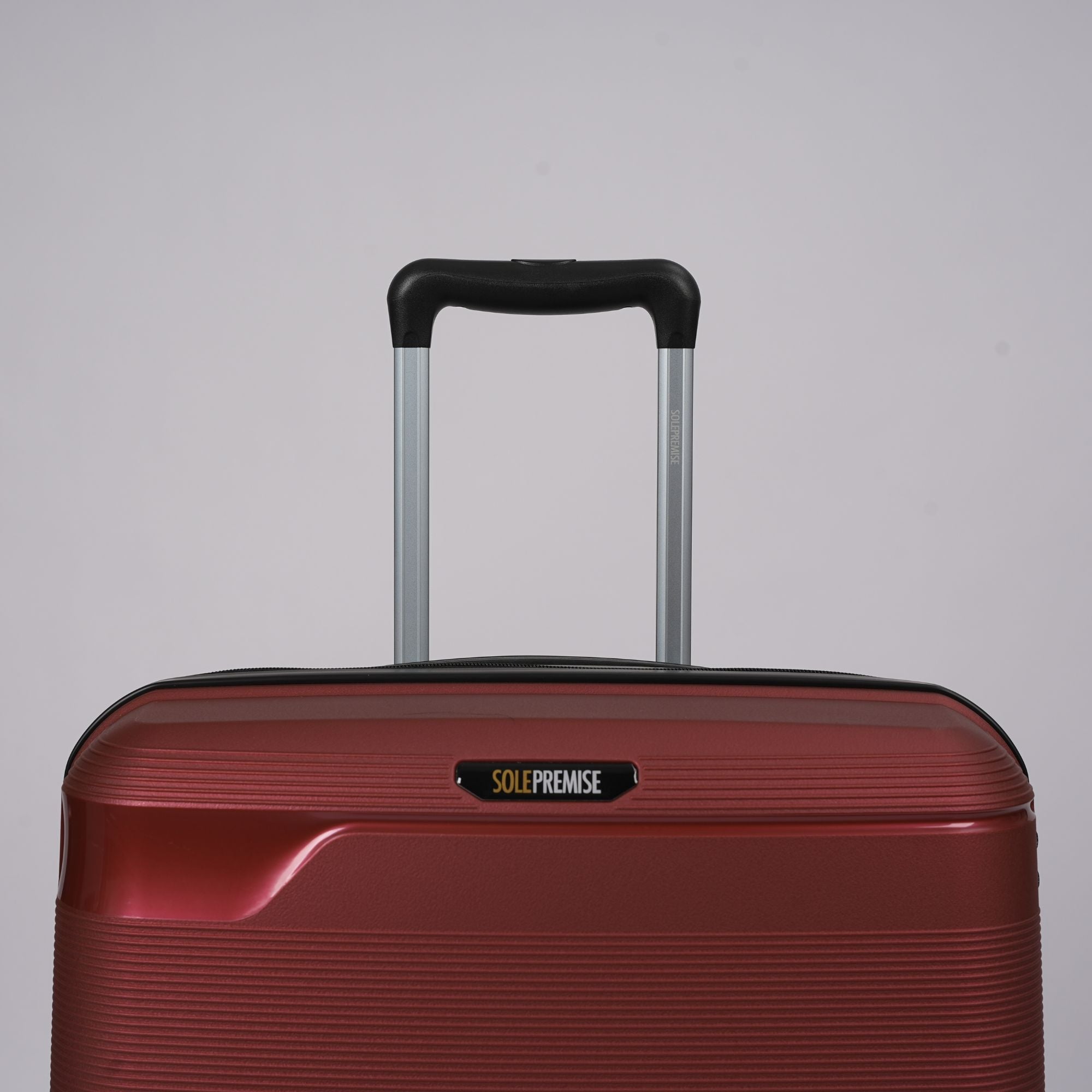 20-inch Red Carry-On Hardcase Roller Luggage