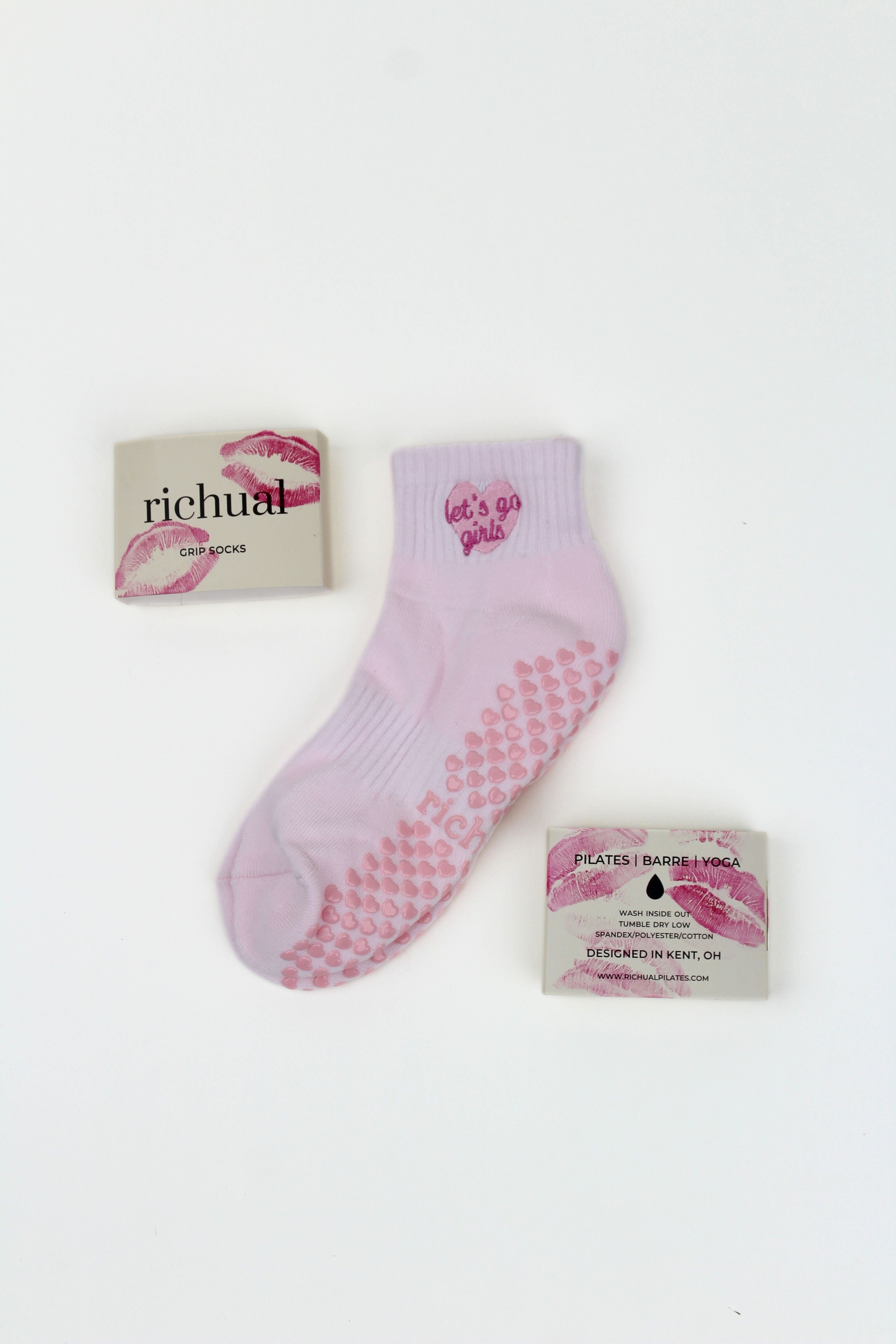Let's Go Girls Grip Socks