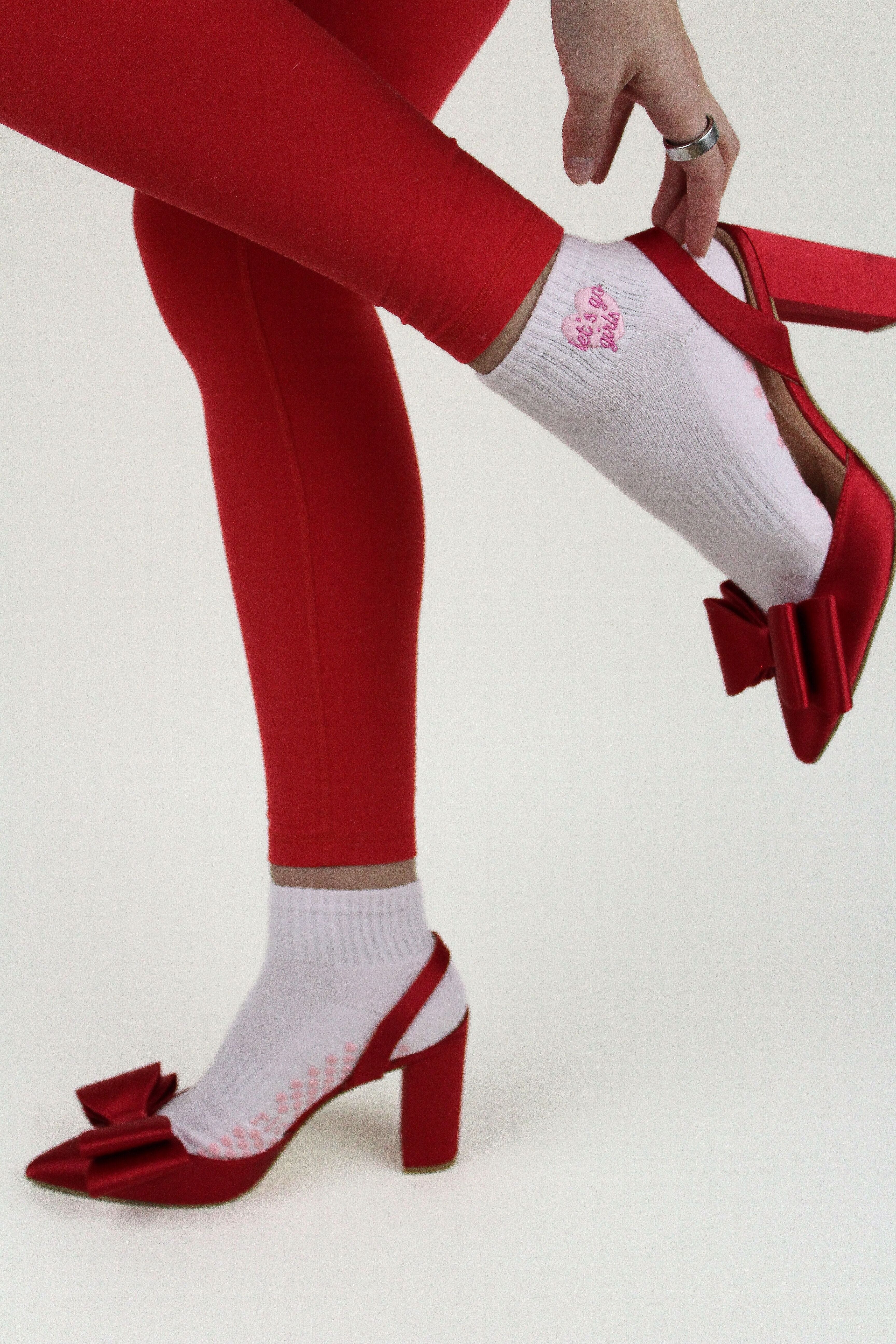 Let's Go Girls Grip Socks