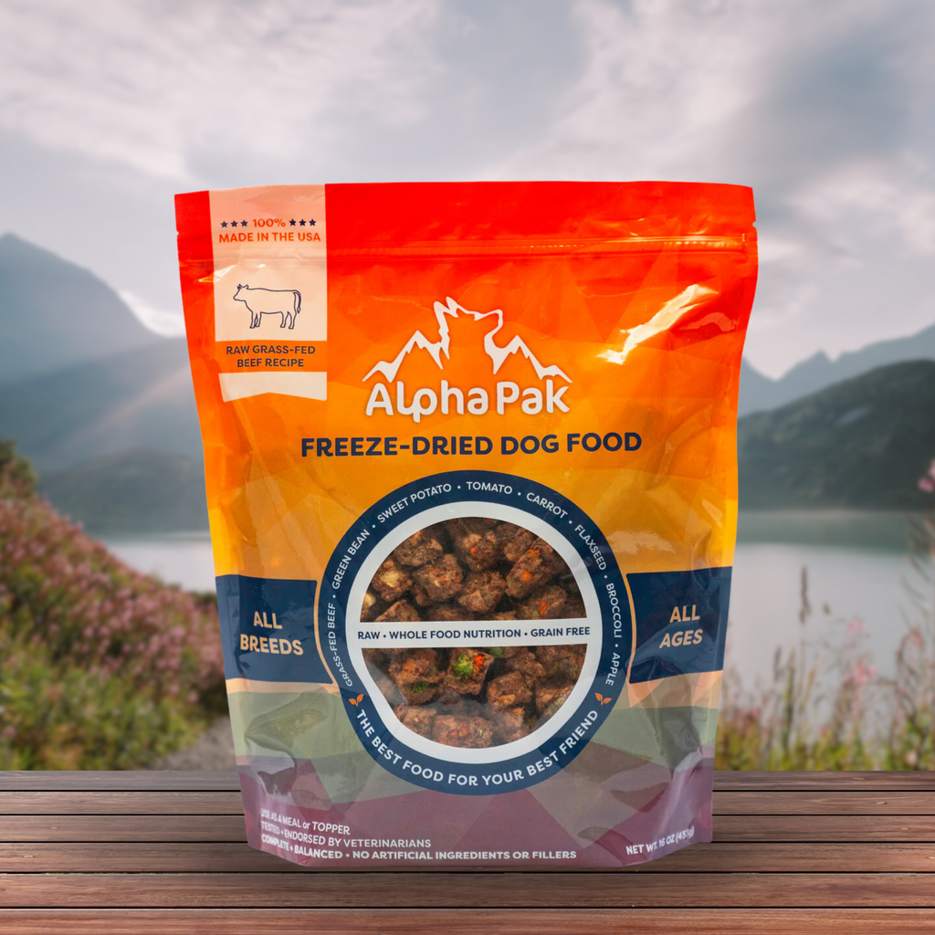 PREMIUM RAW FREEZE DRIED DOG FOOD BEEF