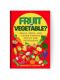 Fruit or Vegetable? Trace, Spell, and Color Various Fruits and Vegetables Activity Coloring Book