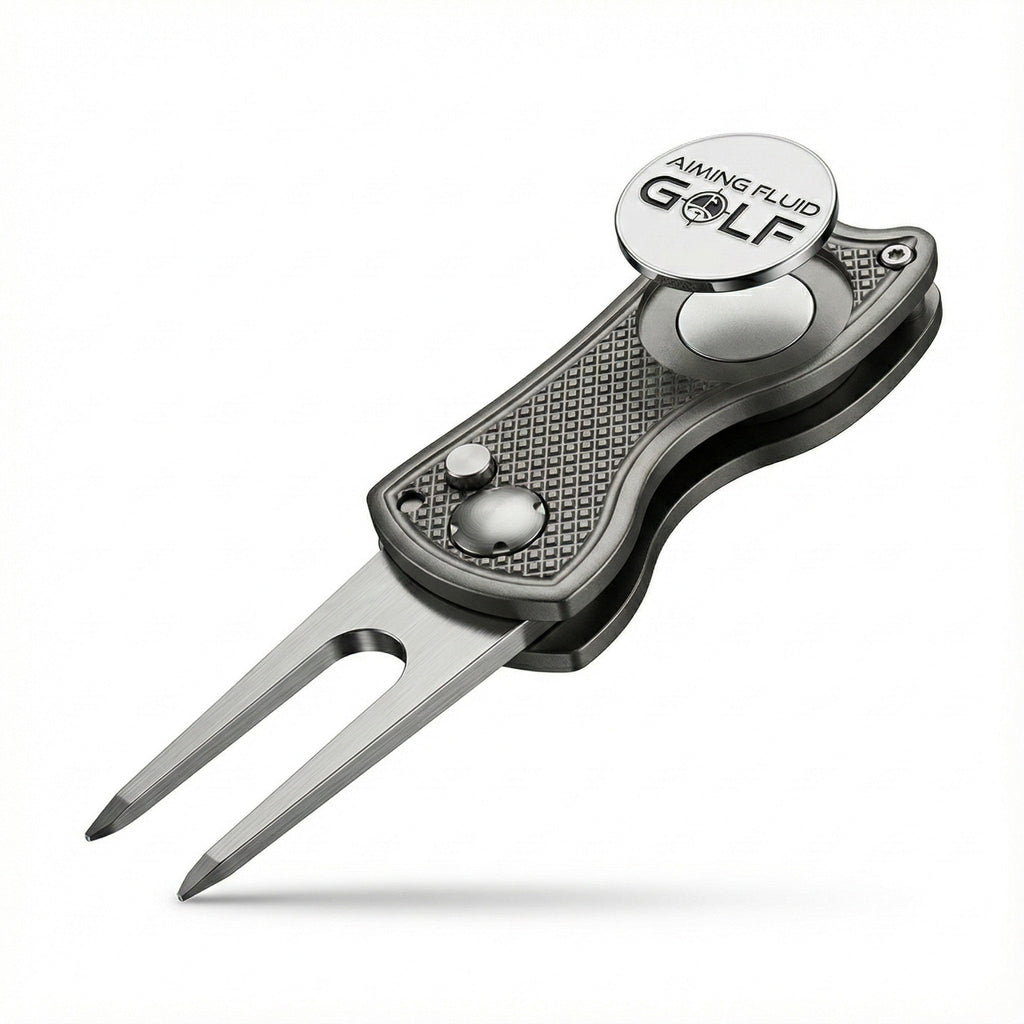 Foldable Metal Divot Tool