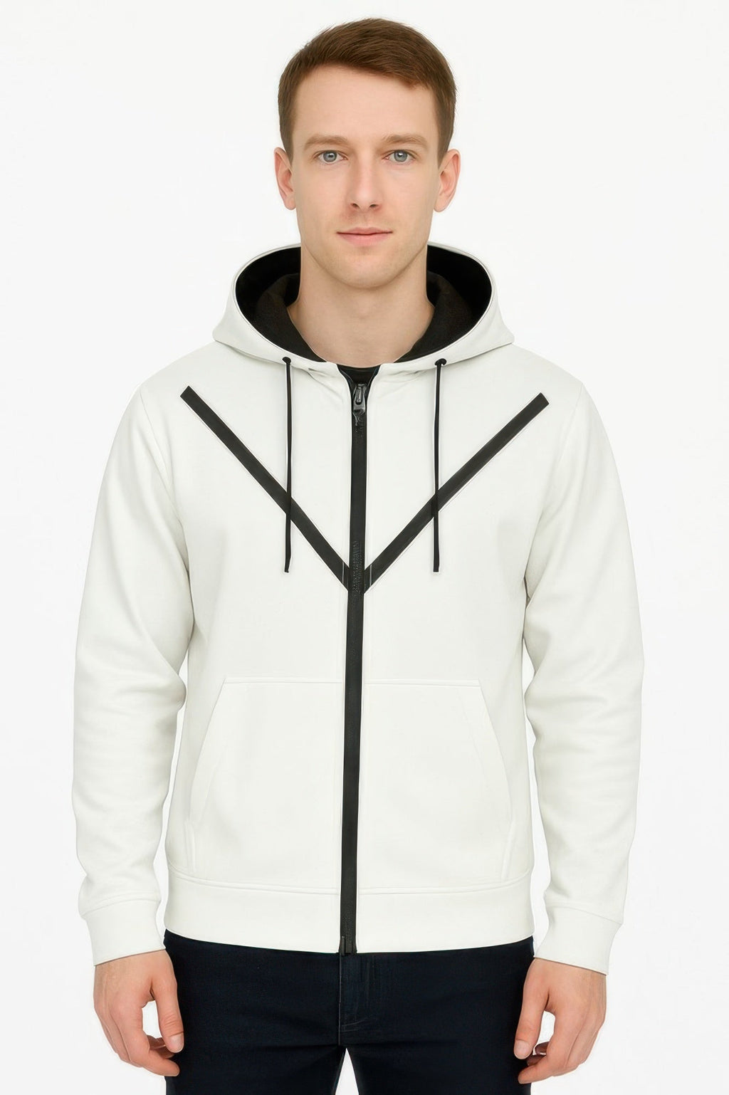 Casual Full Zip Up Hoodie Sweatshirts