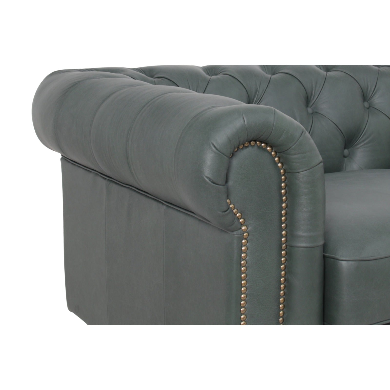 Belgravia Chesterfield Tufted Top Grain Leather Sofa – Classic Elegance Meets Modern Comfort
