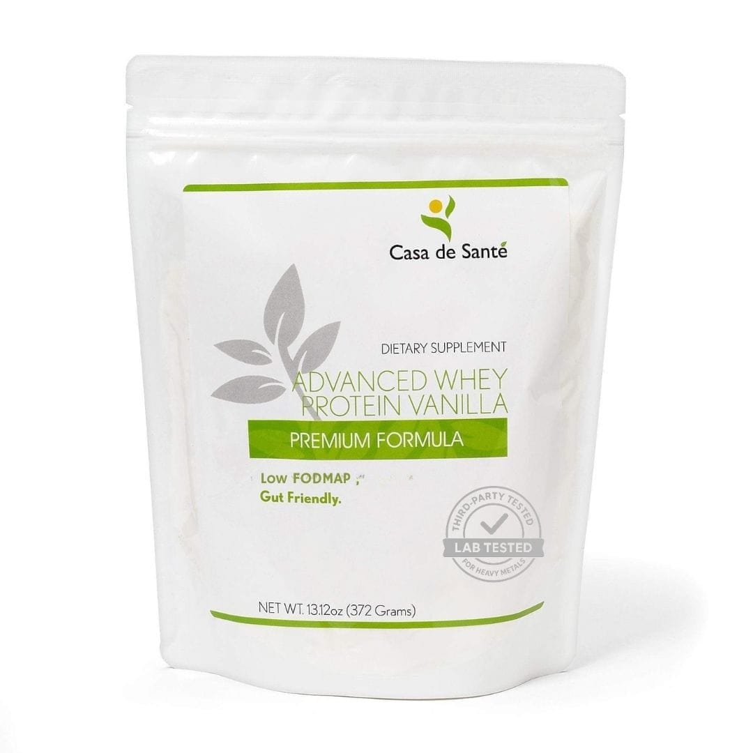 GLP-1 Companion Whey Protein (Vanilla) Low FODMAP, Gut-Gentle Nutrition Support