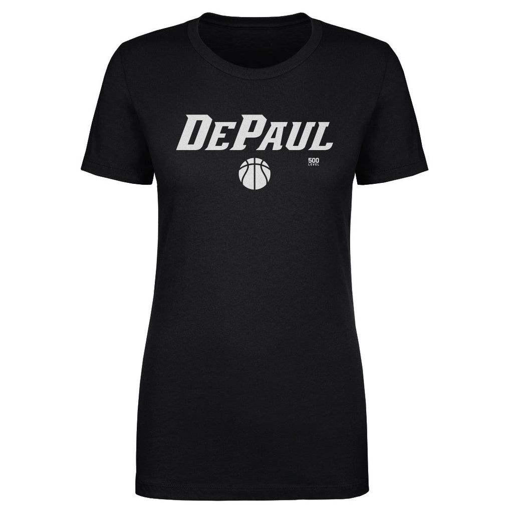 DePaul Blue Demons Basketball Minimalist WHT