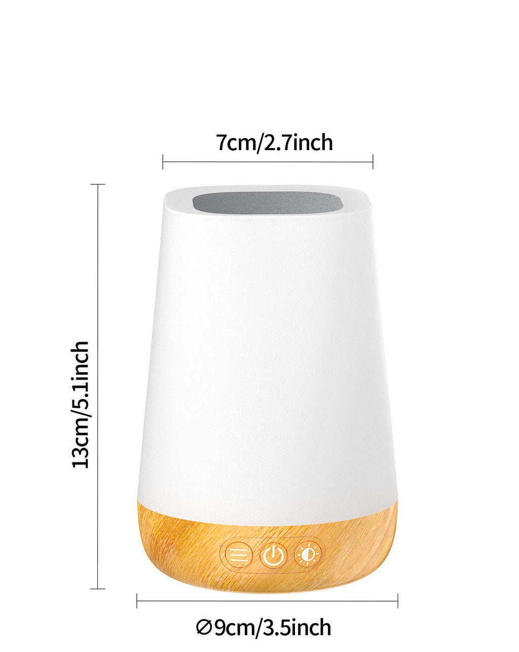 Touch Bedside Table Lamp,4 LIGHTING MODES AVAILABLE,  Rechargeable Desk Lamp, Dimmable Night Light with RGB Color Changing,Portable Lamp for Baby, Bedroom, Living Room