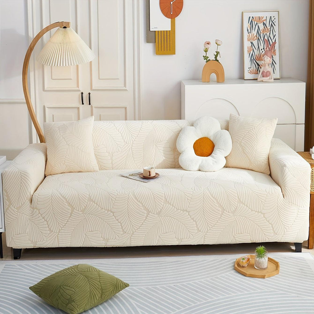 Premium Stretch Gray Couch Cover | Durable, Non-Slip & Versatile