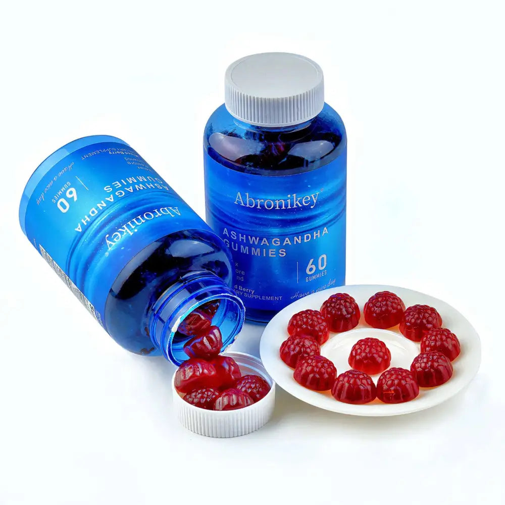 Abronikey Ashwagandha Vitamin D Gummy Mixed Berry