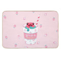 Strawberry Poison Milk 2  Easy Maintenance Bath Mat