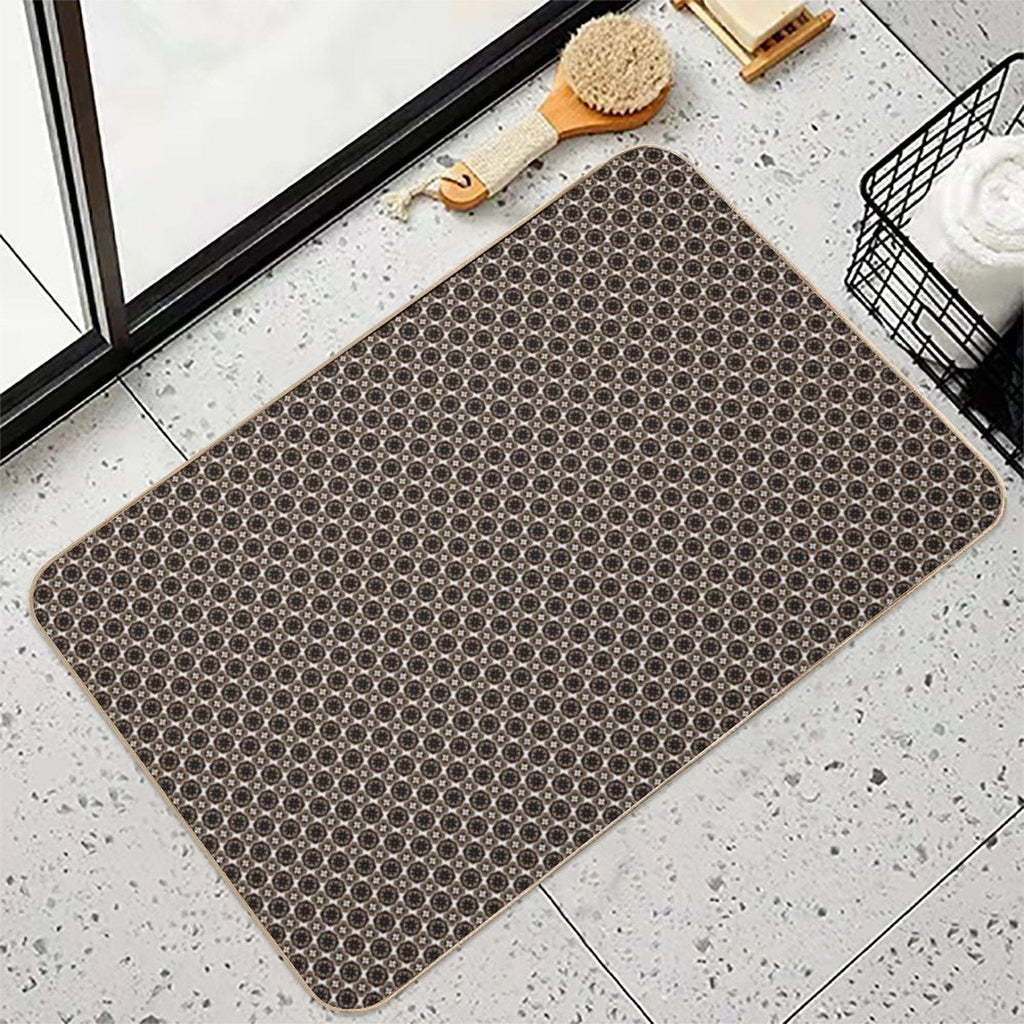 Timeless Royal Medallions  Easy To Clean Bath Mat