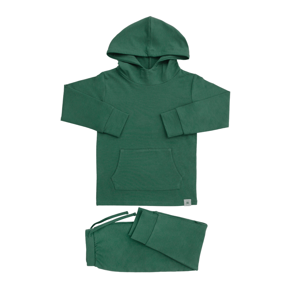 Alpine Green Hooded Jogger Set(Up to ages 8)